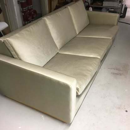 Artek 533- sohvan verhoilutyö